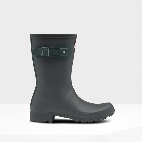 Hunter Original Tour Foldable Short Rain Boots For Womens - NZ N6814